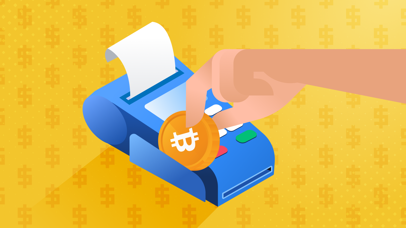 We accept crypto as an alternative way of making payments. Processing payments became easier now