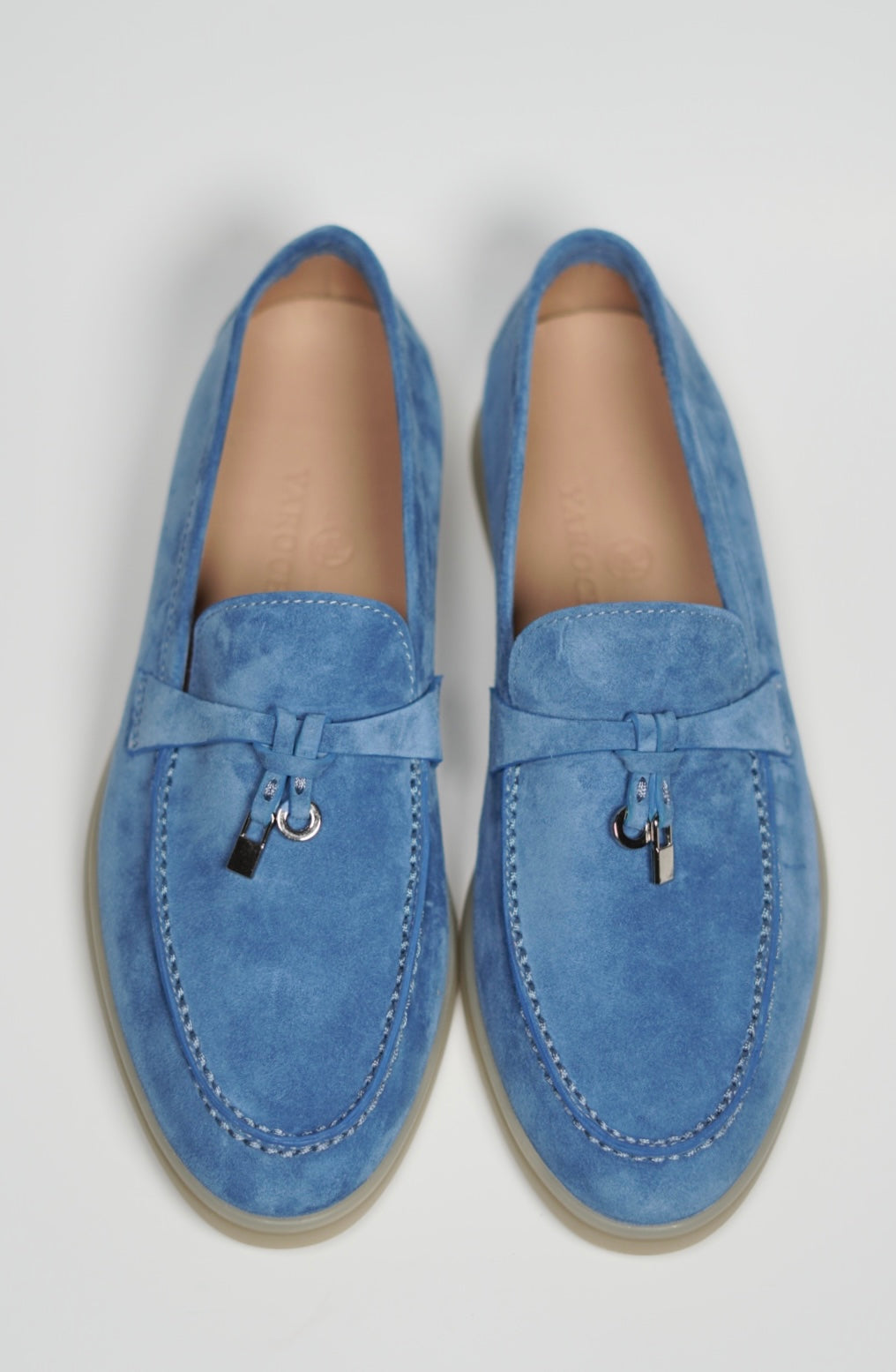 Women's Genuine Suede Loafers Moccasins Lagoun