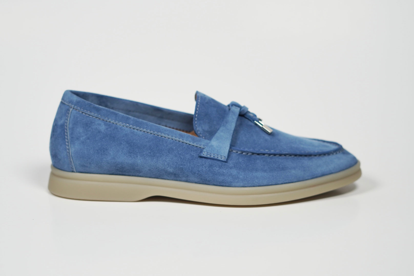 Women's Genuine Suede Loafers Moccasins Lagoun