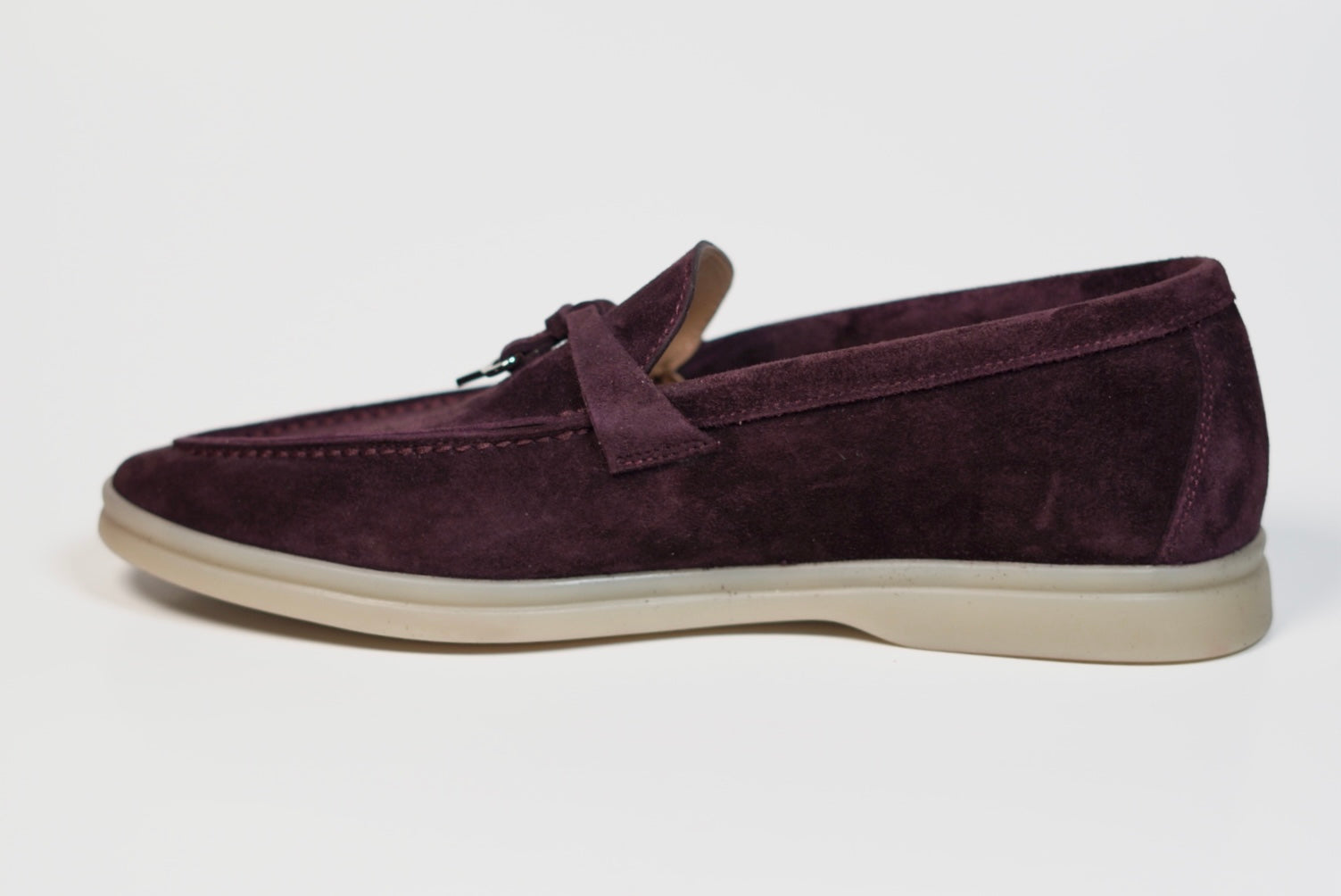 Women's Genuine Suede Loafers Moccasins Mulberry