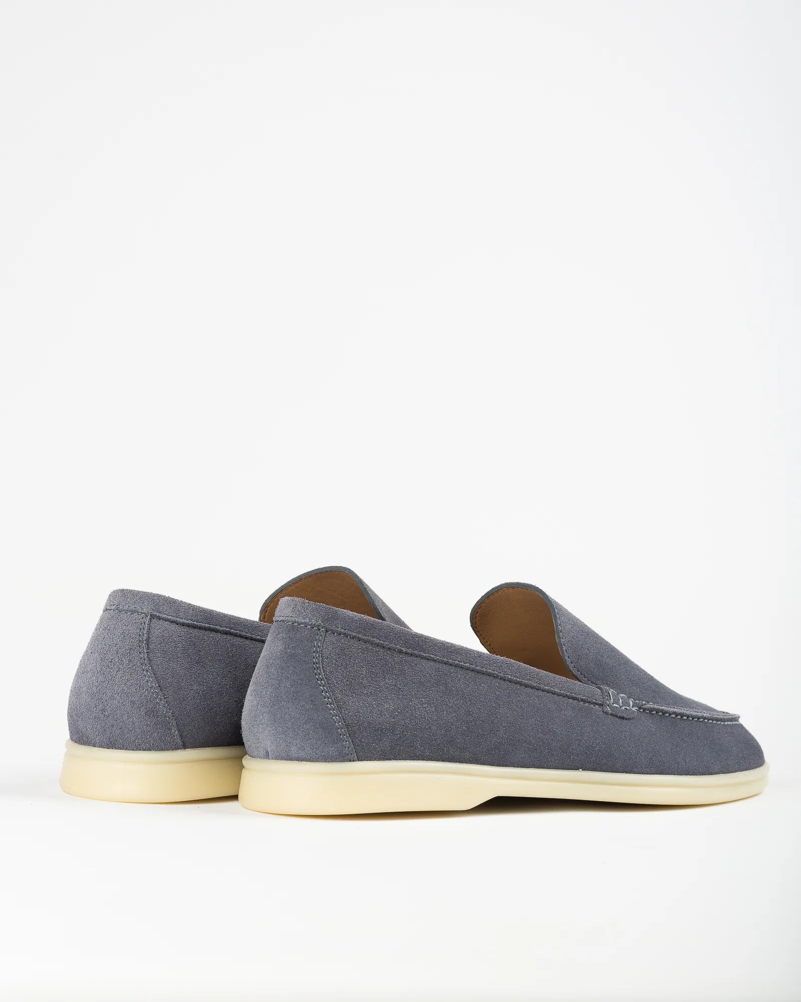 Men's Genuine Suede Loafers Moccasins Jeans